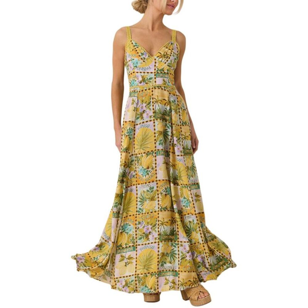 Amina Glam Womens  Maxi Dress